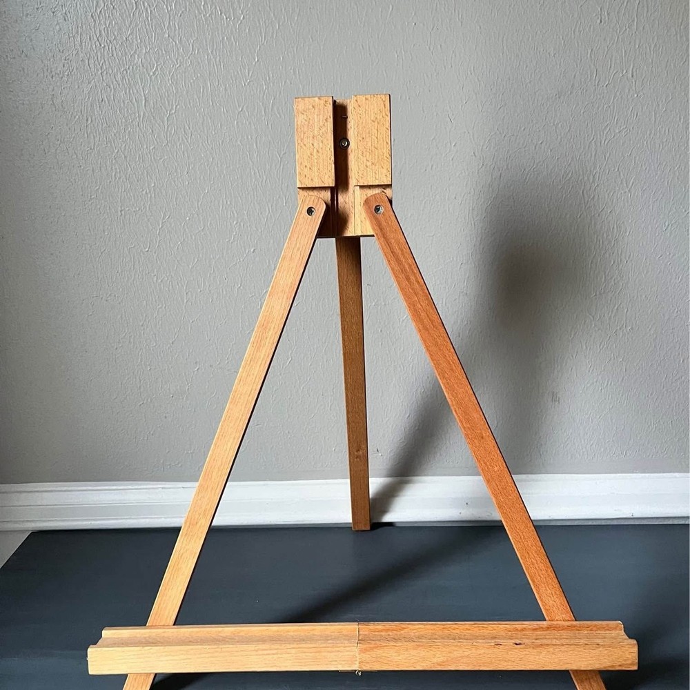 Tabletop Folding Wooden Easel