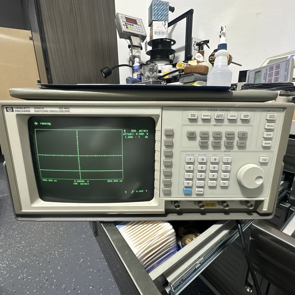 HP 54501A Digitizing Oscilloscope Hewlett Packard 100 Mhz