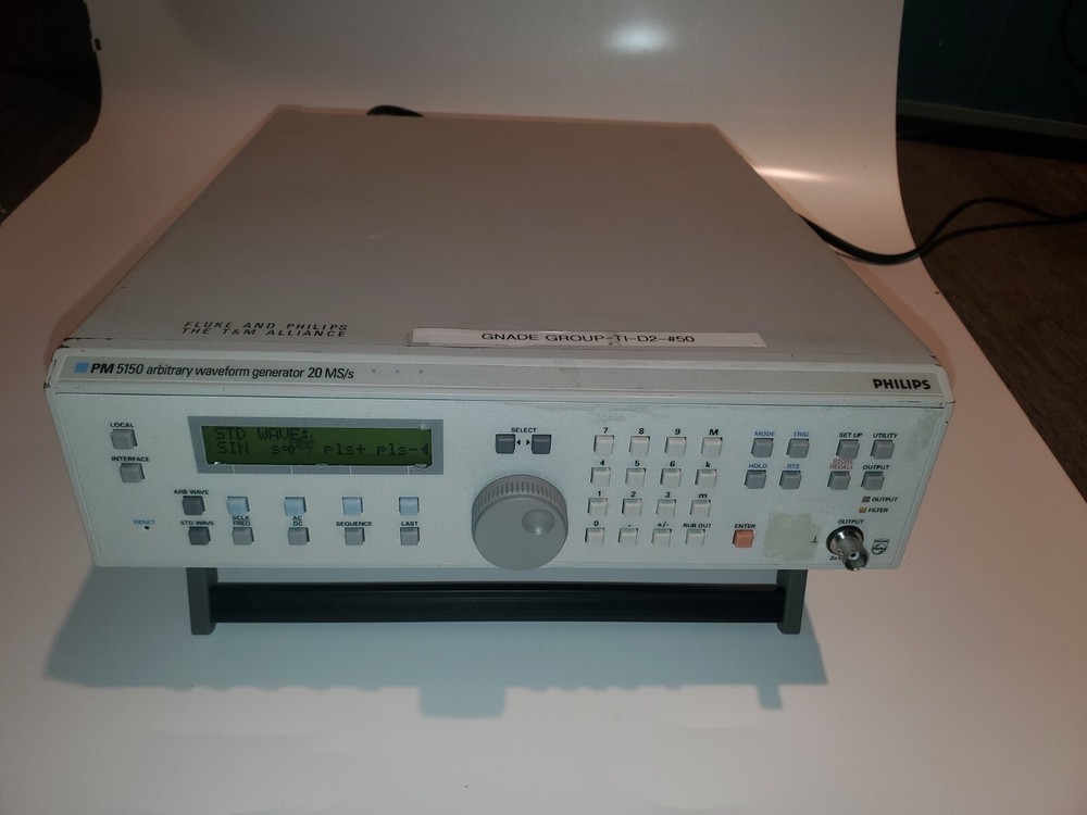 Fluke Philips PM 5150 ARBITRARY WAVEFORM GENERATOR 20 MS/s