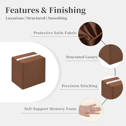Purse Pillow Insert to Keep Shape - Lightweight Memory Foam Insert PC18 Gold