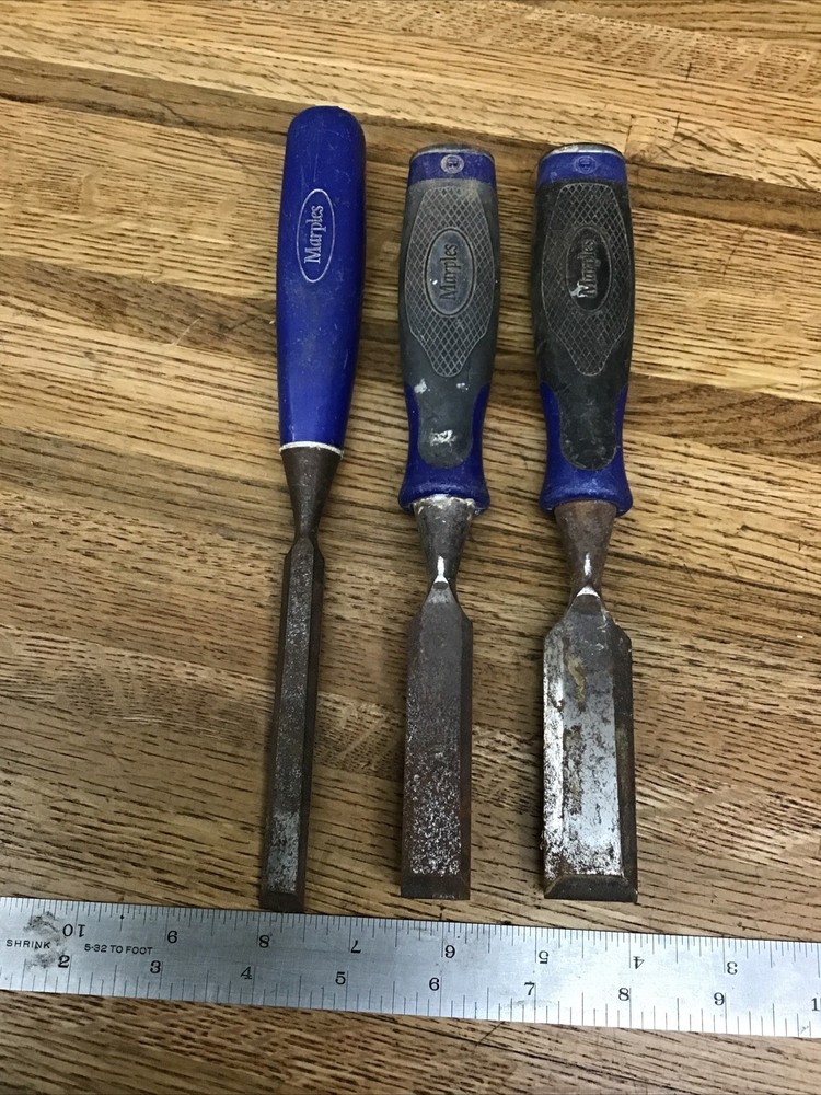 Three Pc. Marples Chisel Set, Woodworking