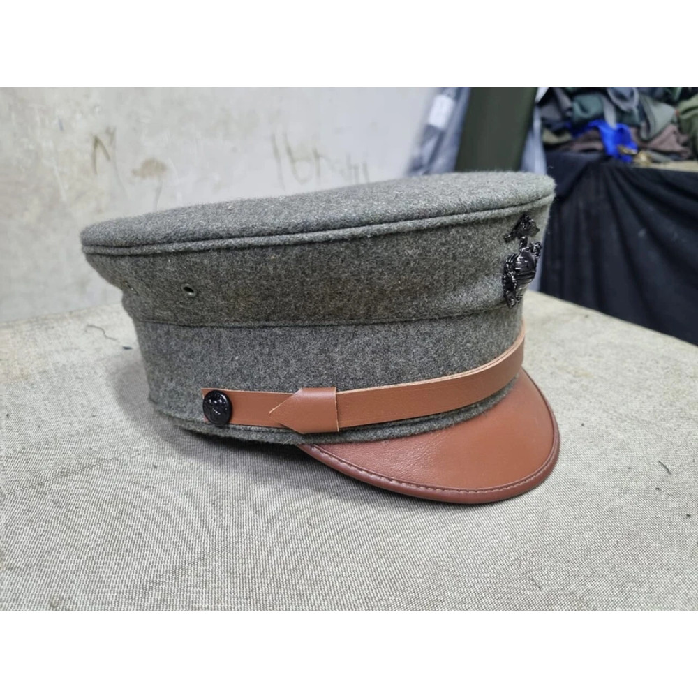 USMC forest green wool hats 1912