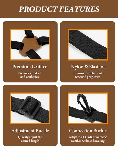 Binocular Harness Strap for Hunting, X-shaped Decompression Binocular Straps