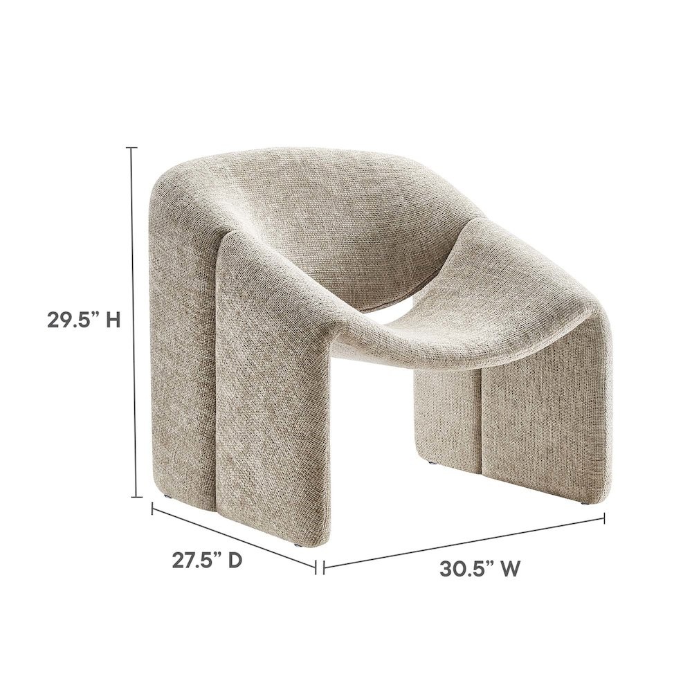Vivi Chenille Upholstered Accent Chair