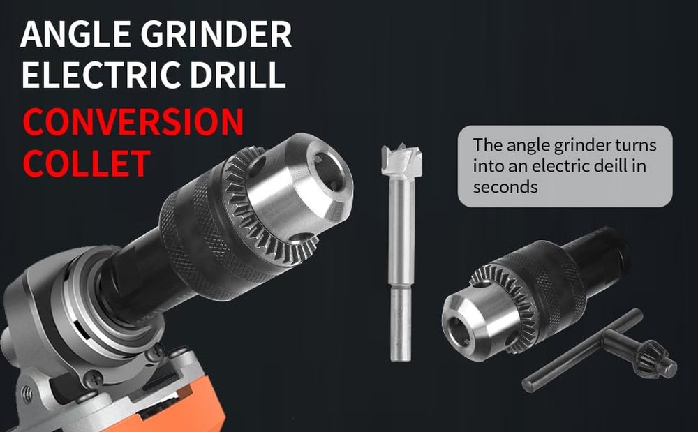 5/8-11 Angle grinding machine special conversion chuck, 1.5-10mm diameter met...