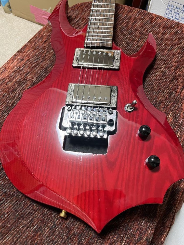 Grass roots Forest model See-through Red Electric Guitar