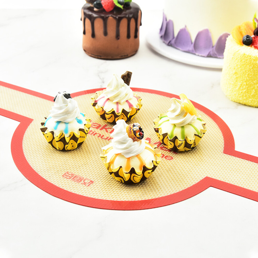 Macaron Mat Silicone Pastry Mat Non Stick Baking Mats Baking Rolling Mat