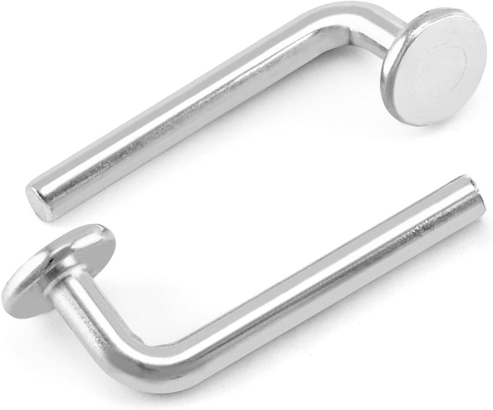 Galvanized Heavy Duty Drop Pins - M7x55mm, 50 Pack for Ultimate Stability