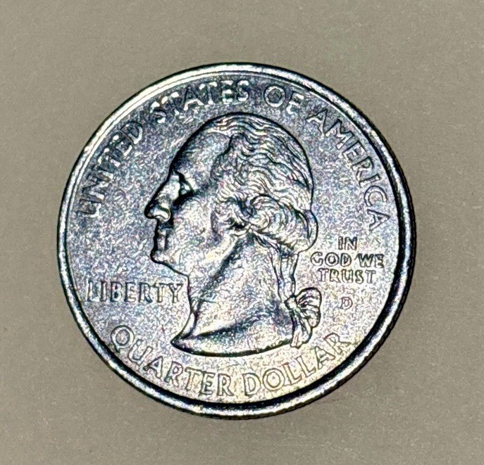 2002 D Indiana State Quarter
