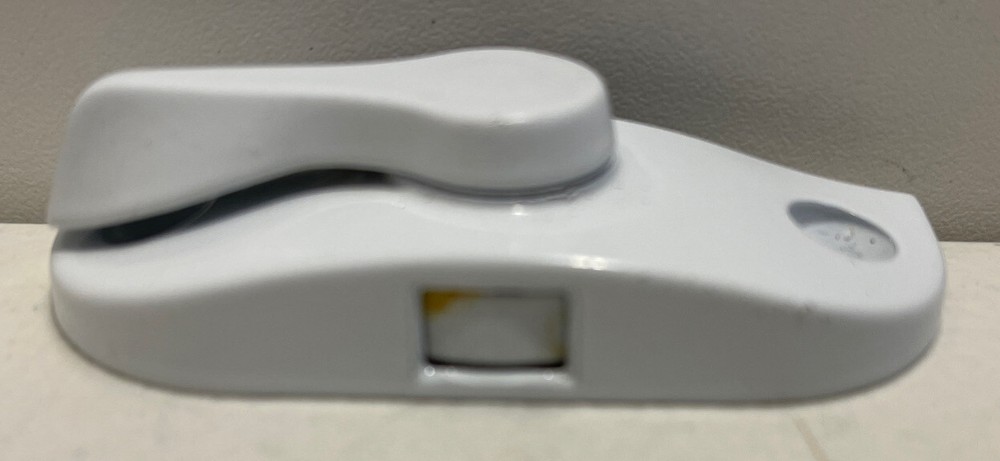 White Sash Lock Double Hung Window Latch Model 2A Red Indicator Replacement