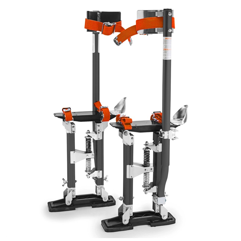 Magnesium Drywall Stilts Painters Walking Tools - Adjustable 18" - 30"