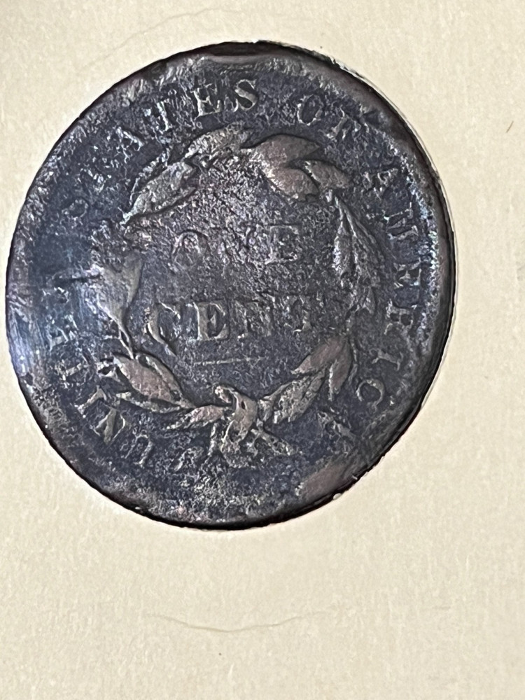 1839/6 Large Cent - RARE VARIETY!