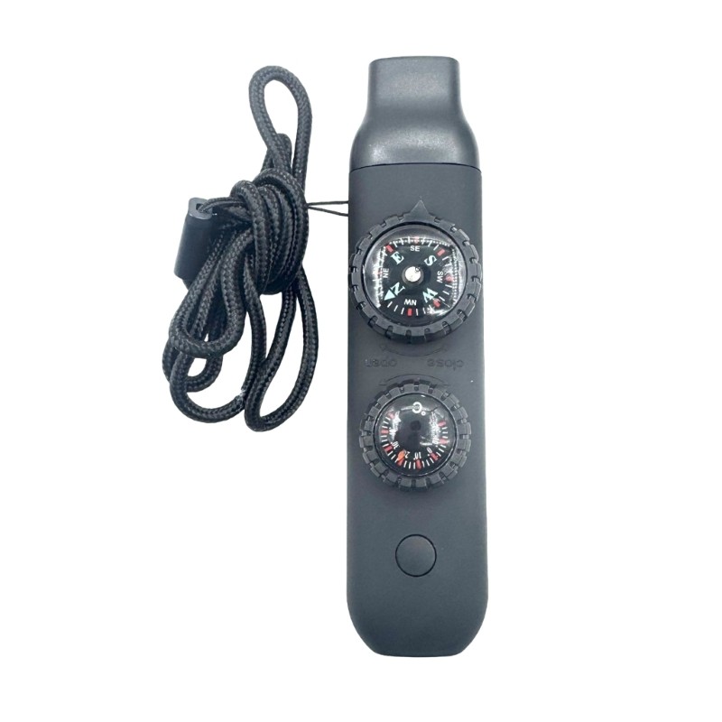 Camping Tool Multifunction Whistle LED Flashlights Whistle High Decibel Whistle