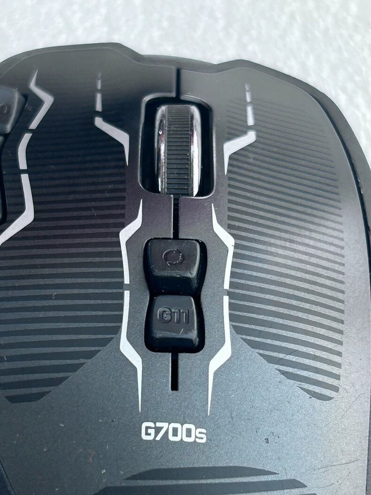 Logitech Logicool G700S Rechargeable 13 Button Gaming Mouse Wireless Working