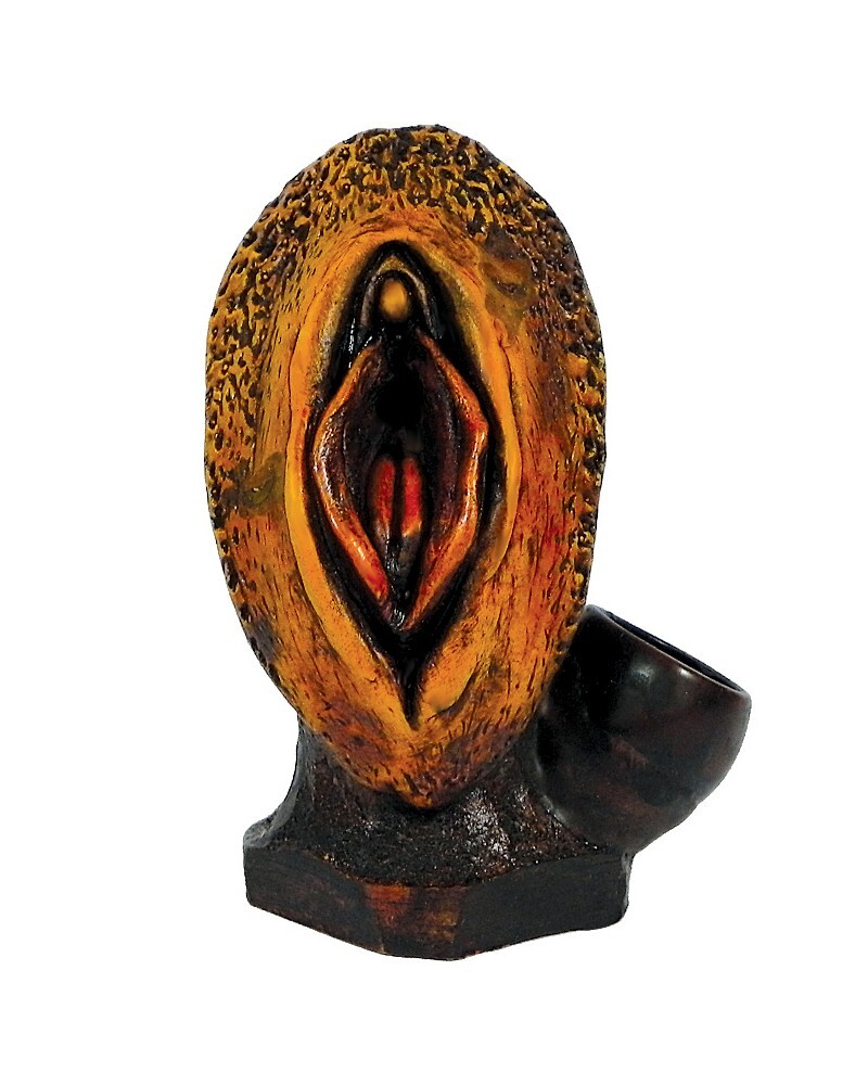 Vagina Smoking Hand Pipe / Pipe / Smoke / Handcraft Active
