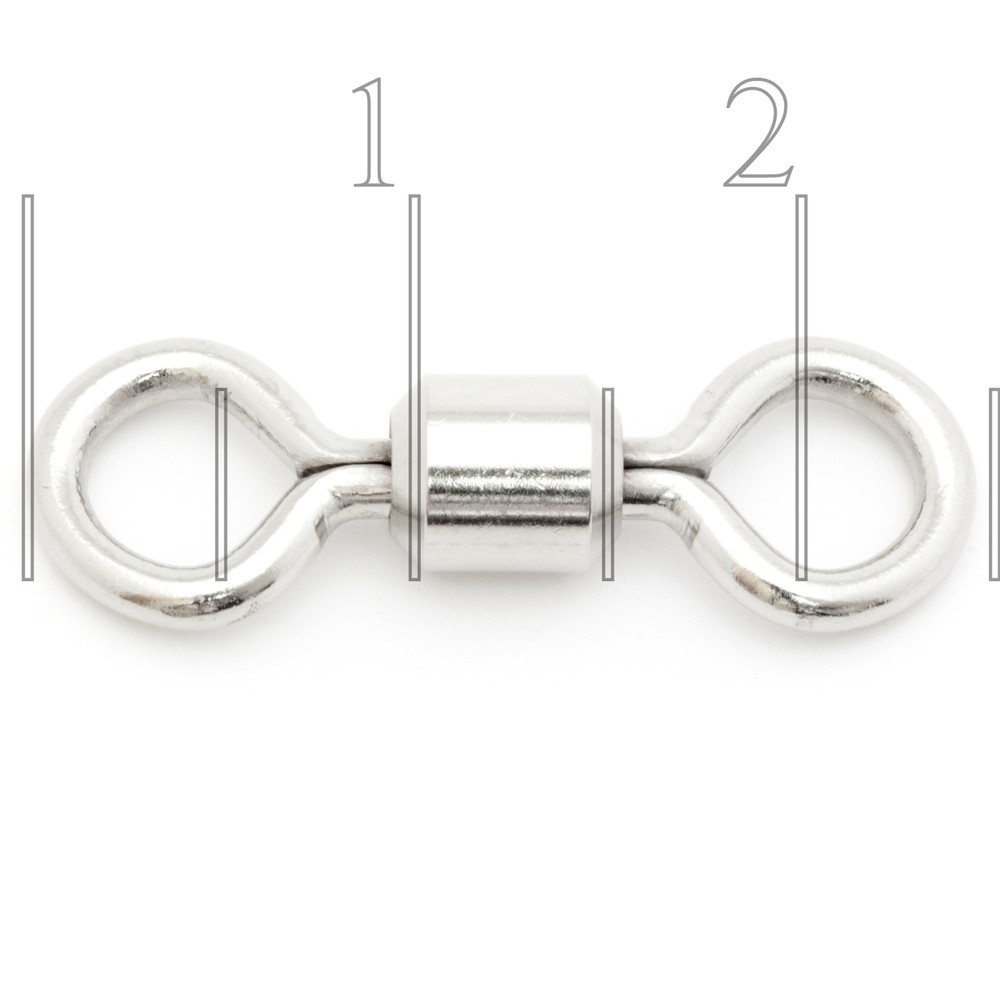 Size 12 Rosco Swivels - 100 pcs