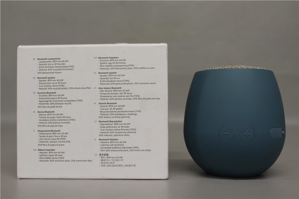 Volkswagen ID design Wireless Bluetooth Speaker in Blue