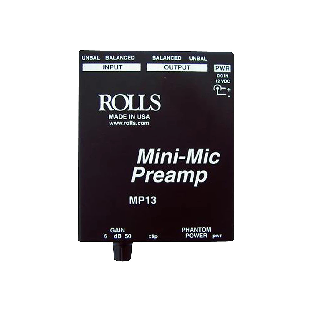MP13 Mini-Mic Preamp