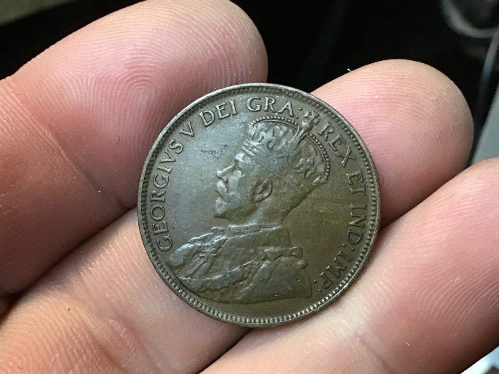 1917 Canada Large Cent, 1 Coin