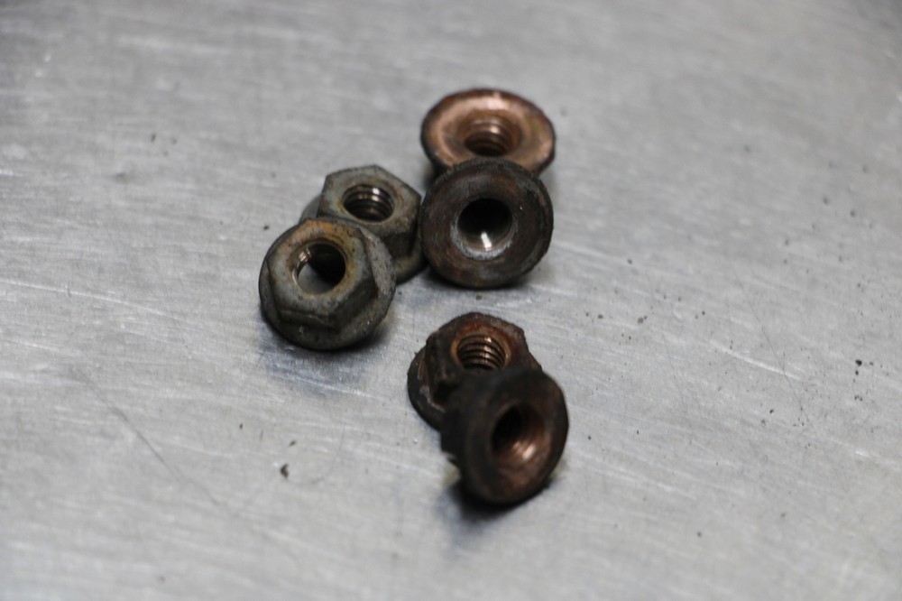 2013 Ducati Hypermotard Exhaust Header Nuts Bolts