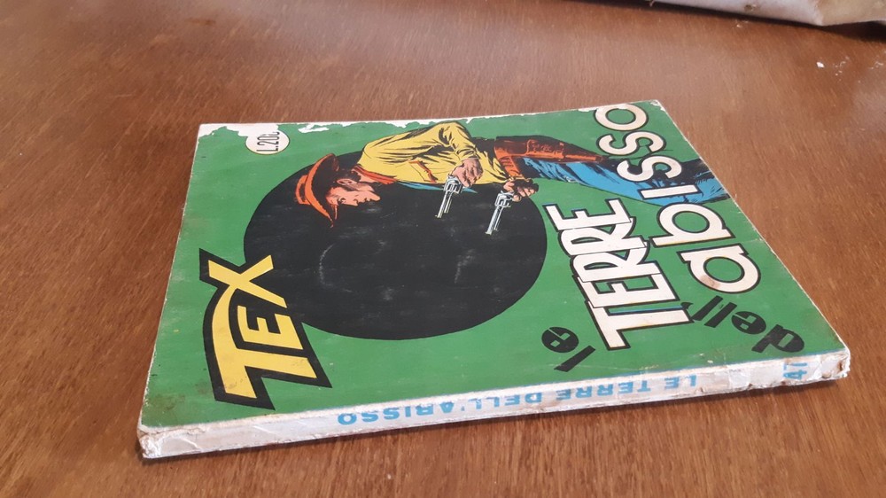 ORIGINAL TEX NO. 47 GOOD CONDITION LIRE 200 ON COVER