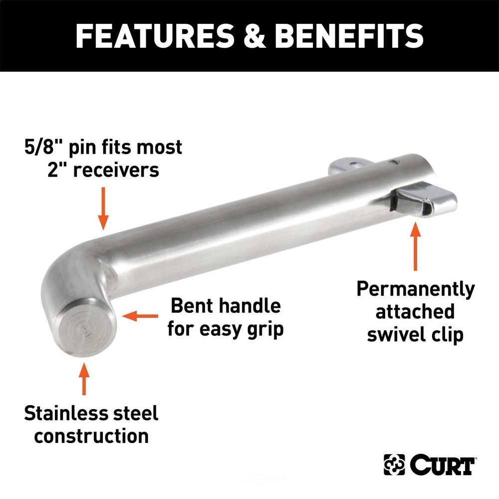 Trailer Hitch Pin Curt Manufacturing 23582