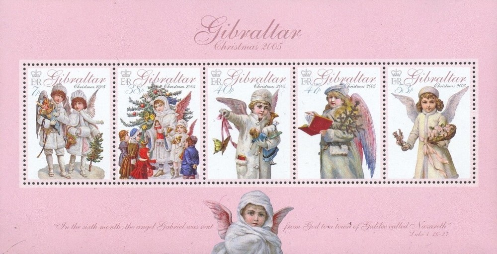 Gibraltar Scott #'s 1033a MNH