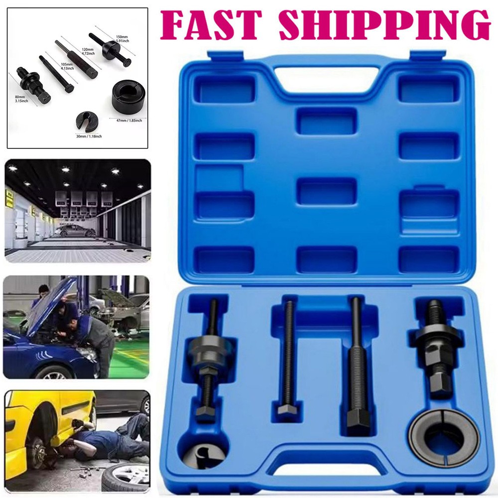 Power Steering Pulley Puller Install Kit for Easy Pulley Disassembly With Box US