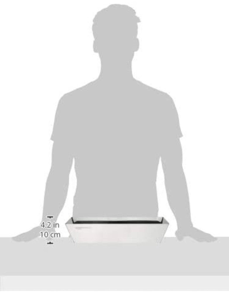 Amazon Basics Stainless Steel Mud Pan 14" Long