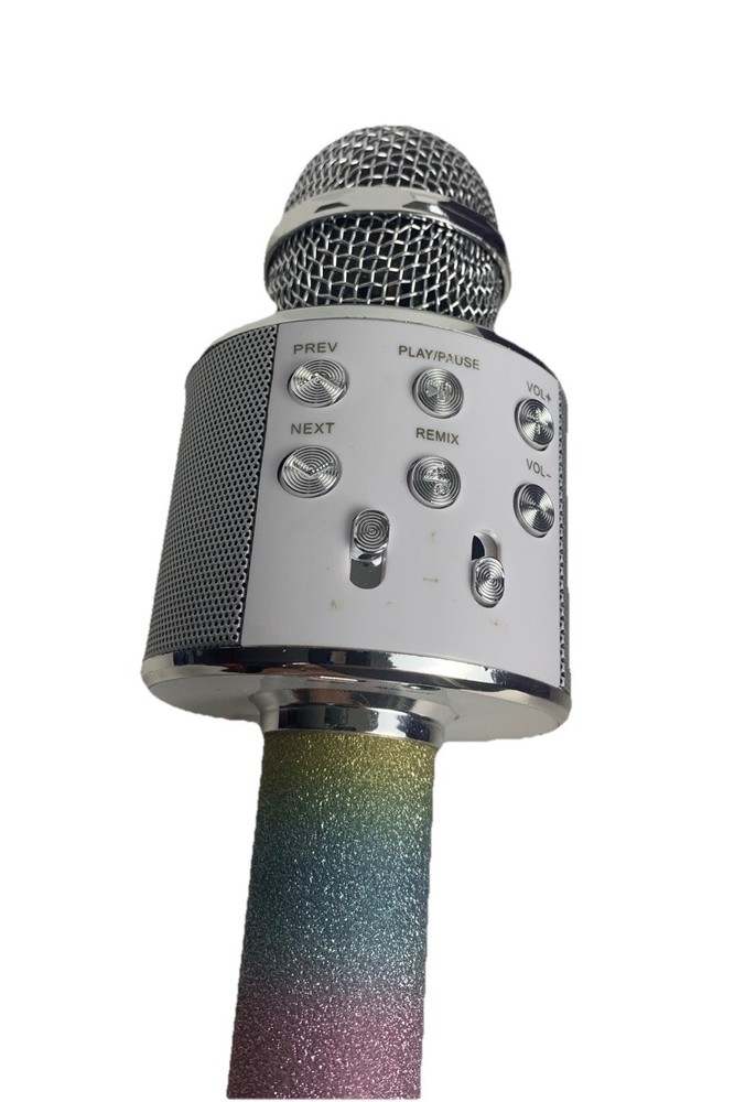 Art+Sound KARAOKE True Wireless Microphone w/ Wireless Speaker Bluetooth READ