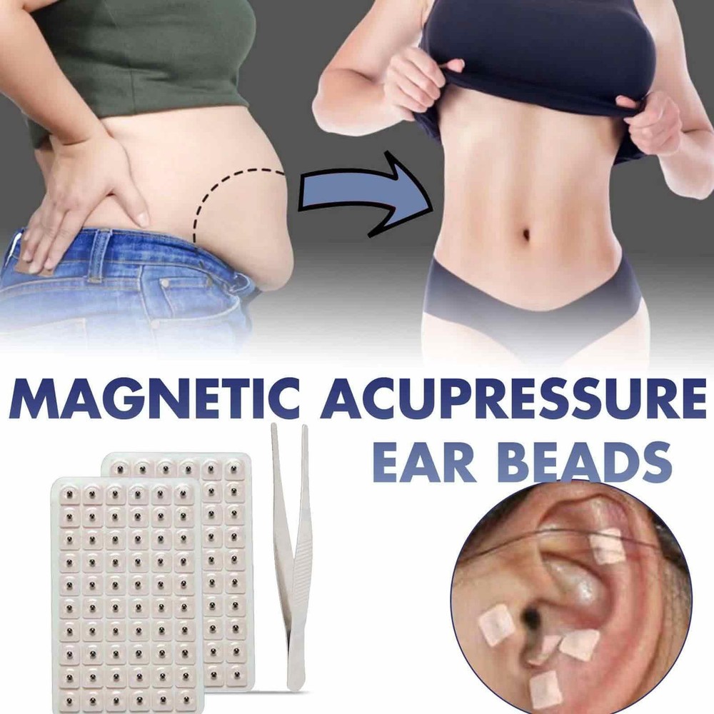 600pcs New Ear Acupuncture Massage Therapy Needle Patch Auricular Sticker