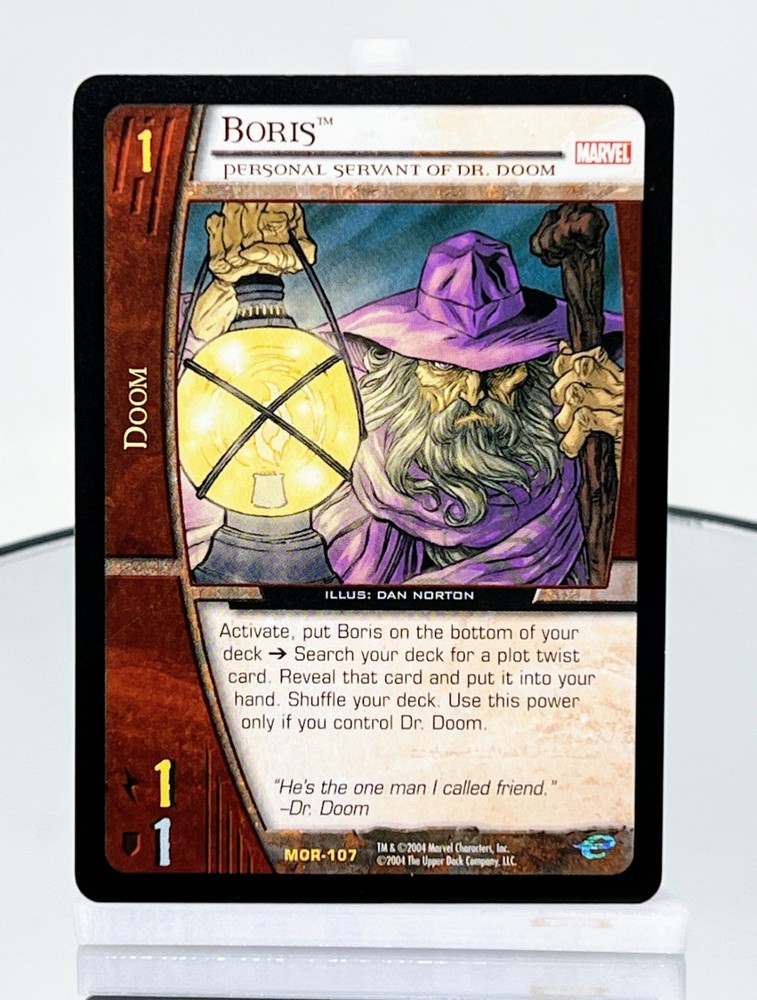 Upper Deck: Vs System Bundle DOR vs MOR COMPLETE sets (385/385) NM - MP