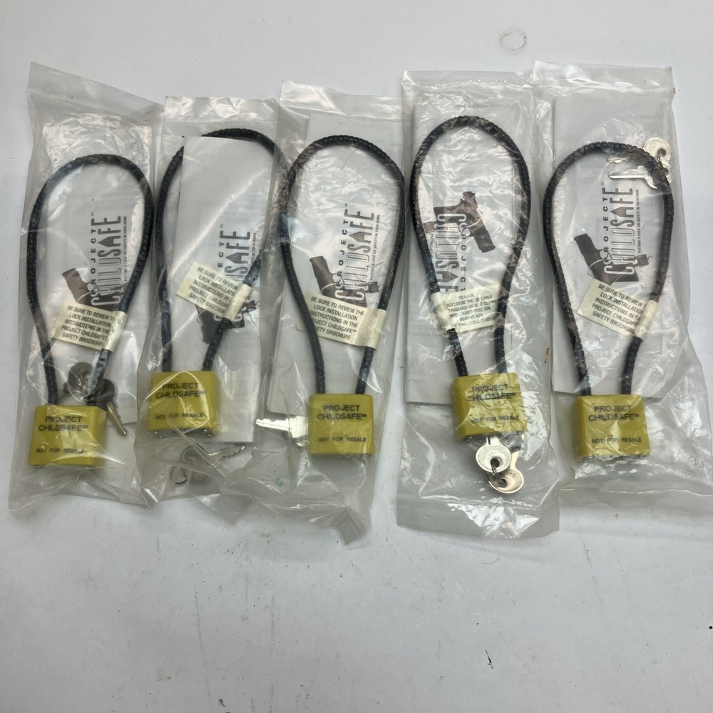 Child Safe Cable Lock And Keys