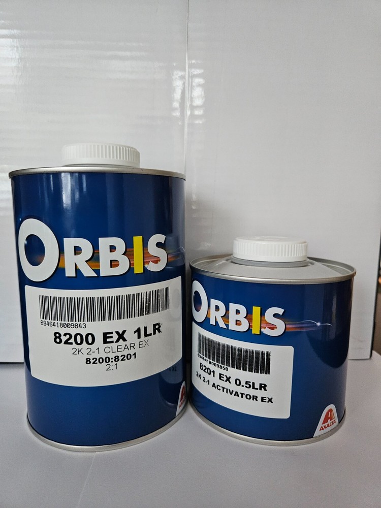 ORBIS  AXALTA EURO 2:1 MIX HIGH GLOSS HS  CLEAR COAT KIT