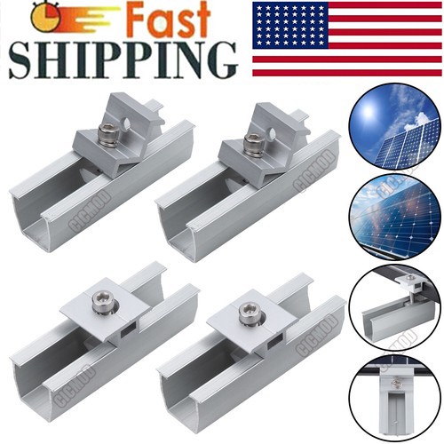 Adjustable Roof Solar Panel Mounting Brackets Kit System For Solar Panel 30/35mm