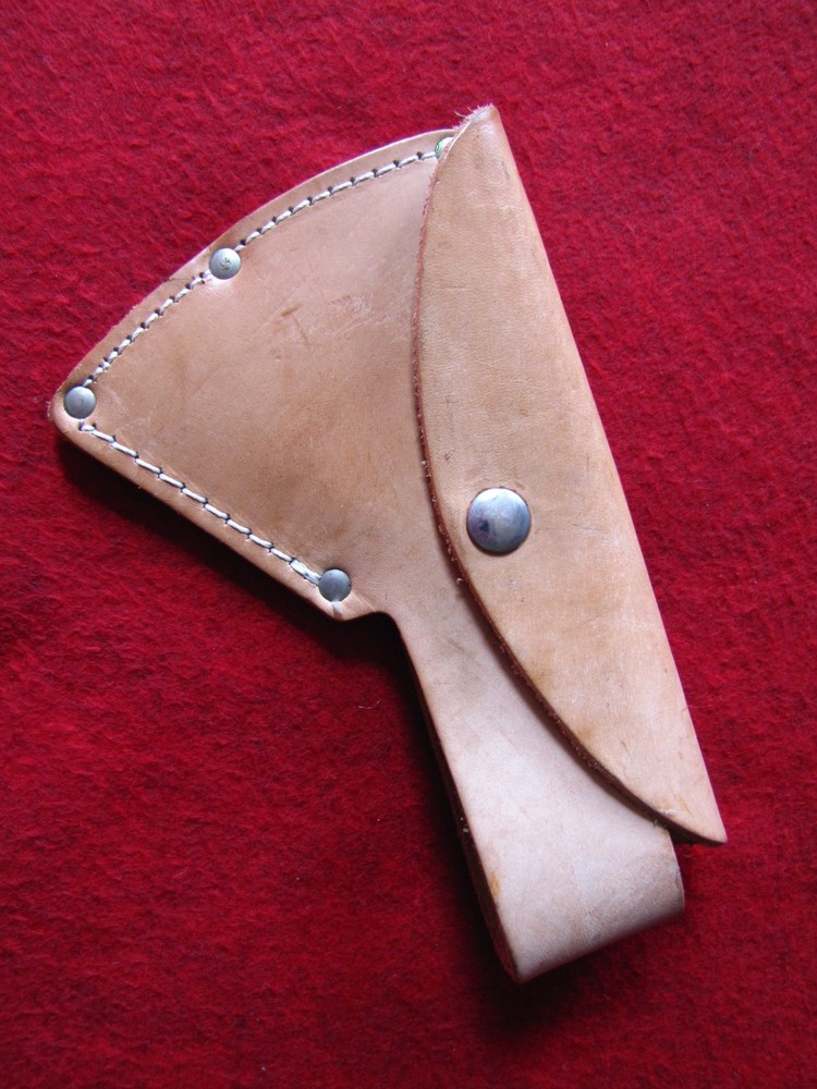 Thick Leather Axe Sheath, Mask