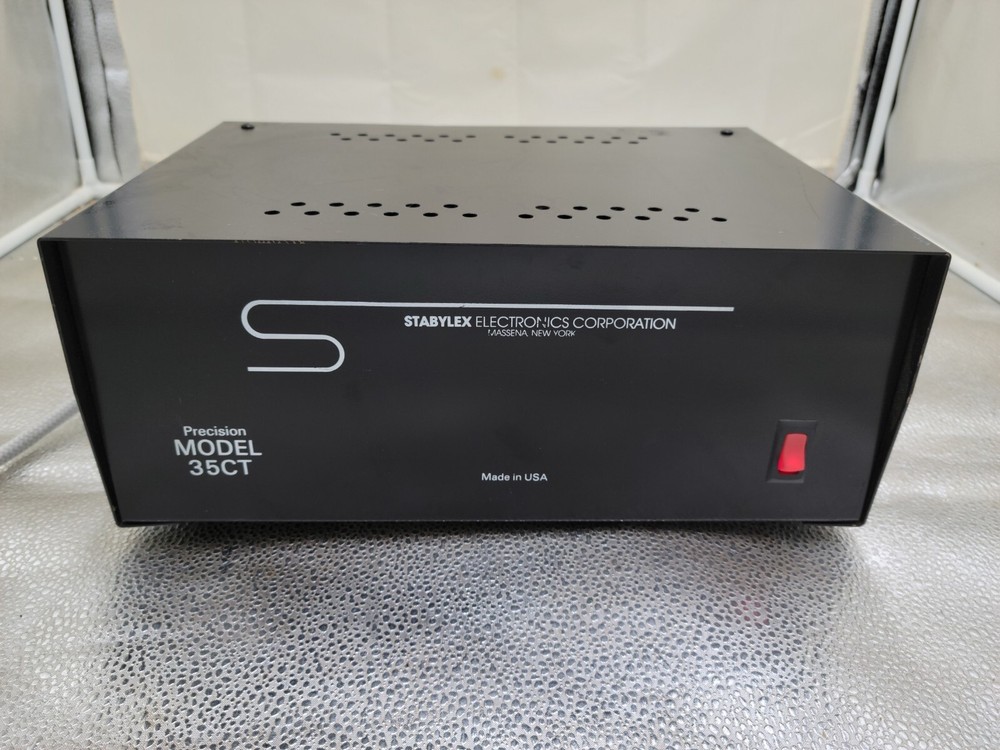 Stabylex Electronics Precision Model 35CT Power Supply