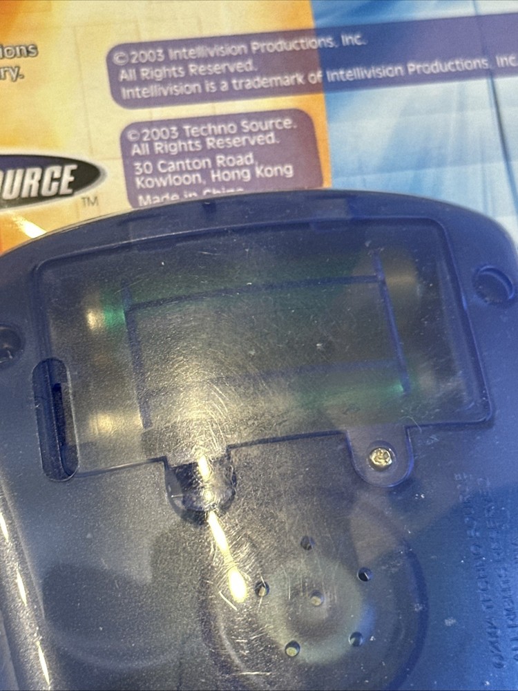 Techno Source Intellivision Soccer LCD Handheld Game