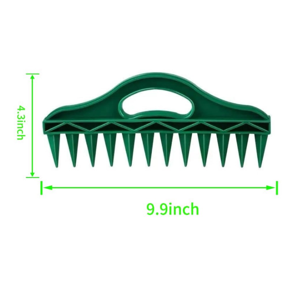 .Handheld Garden Seeder - Spacing Tool Achieve Precise & Seedling Placement i...