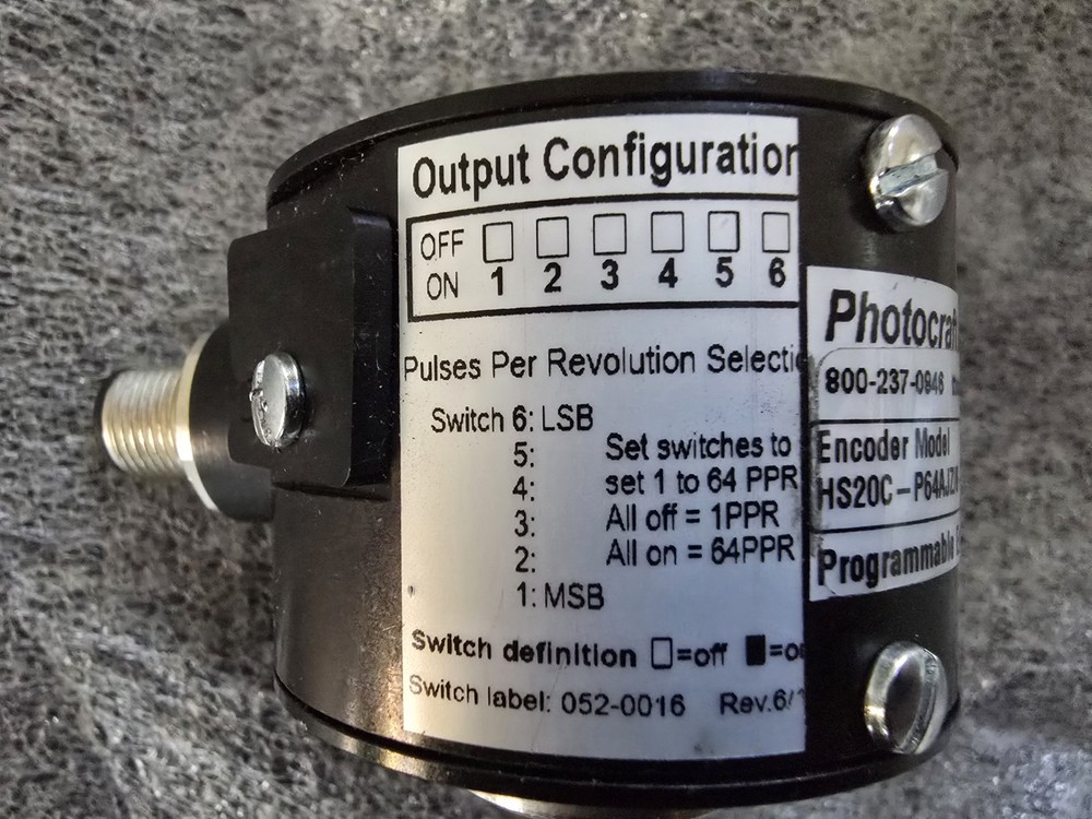 Tri-Tronics HS25C-P64AJZ/8-30S8 M317 Programmable Encoder