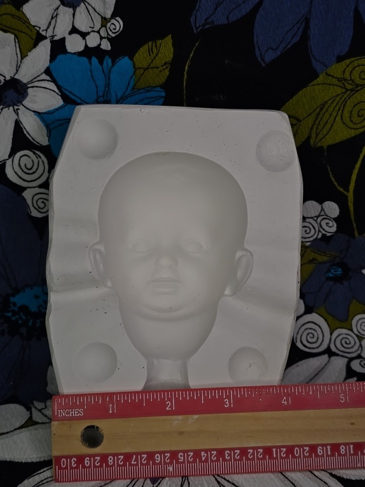 SFA Mold 12 Doll Head Slip Casting Ceramic Molds