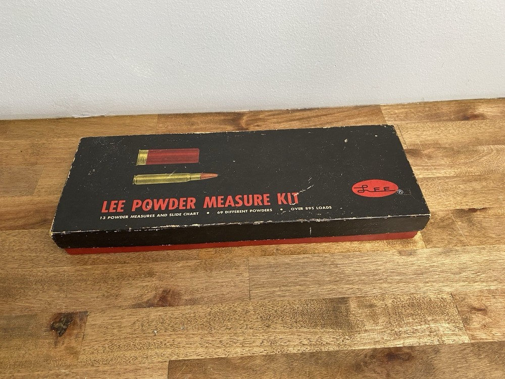 Vintage 1966 LEE Powder Measure Kit for Reloading