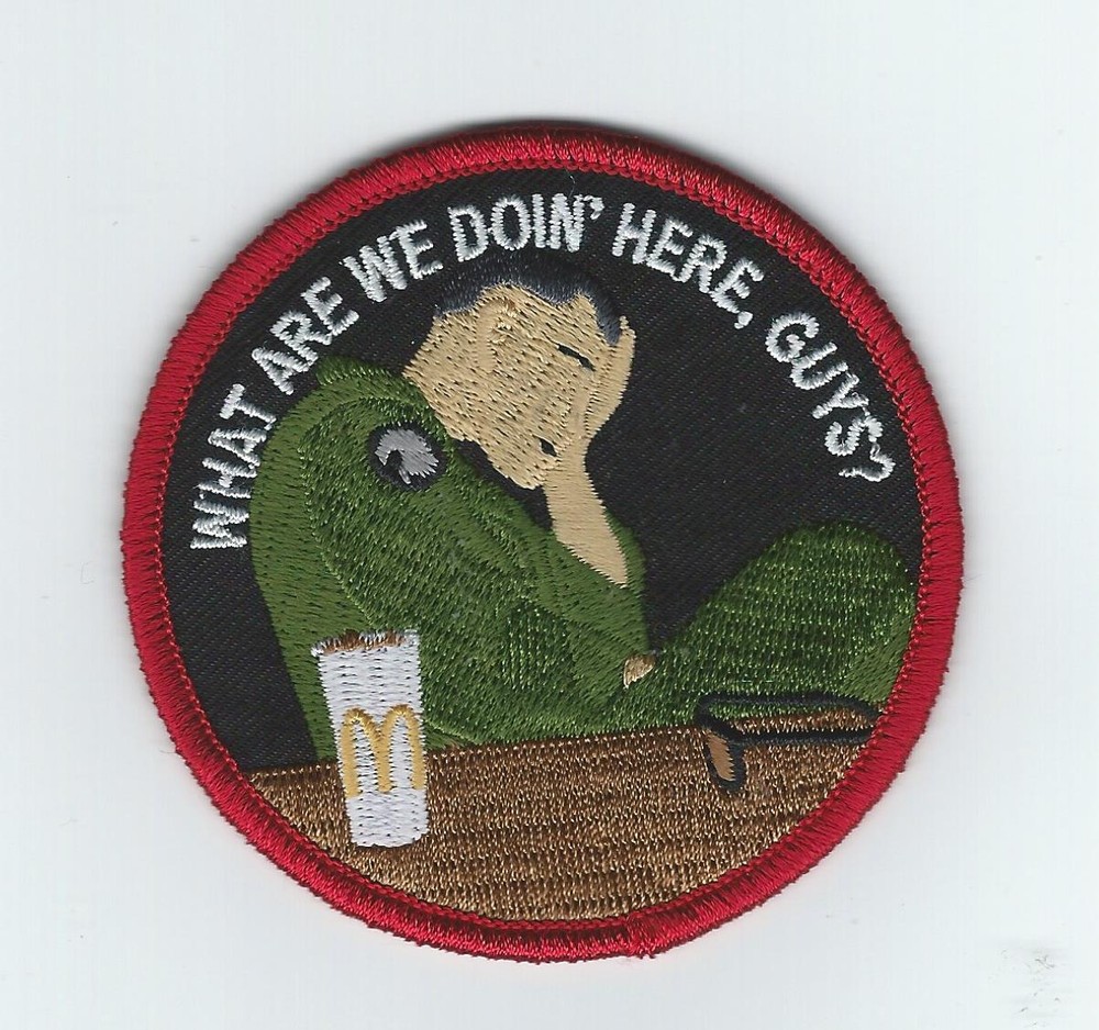 HMLA-367 "WHAT ARE WE DOING HERE?" !!THEIR LATEST!! patch