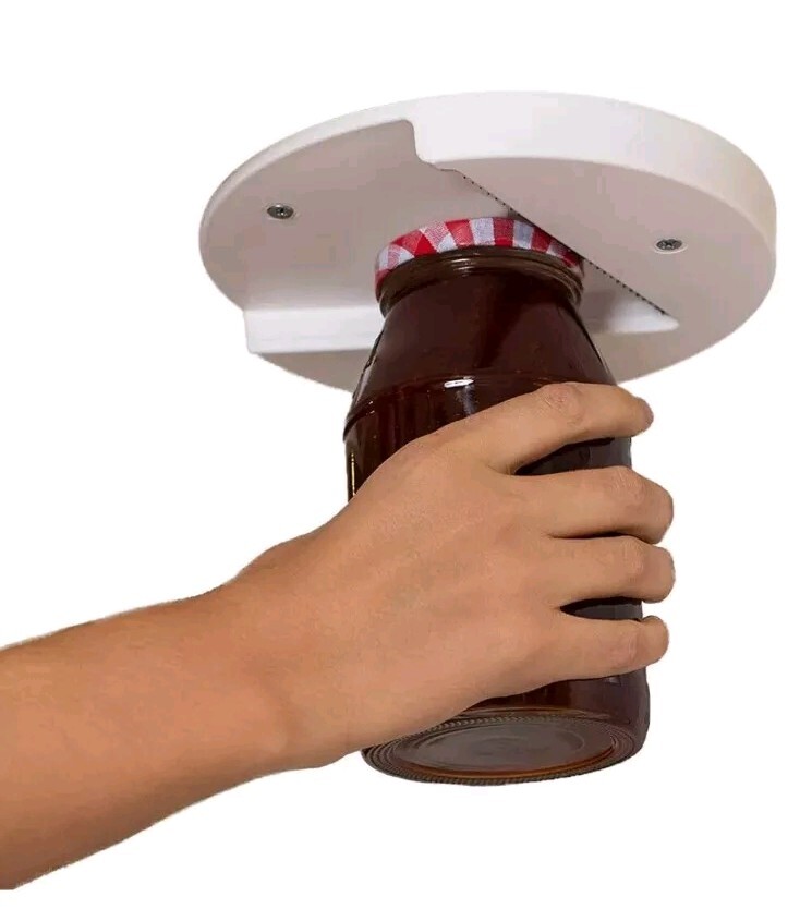 EZ Jar Single Hand Under Counter Jar Opener