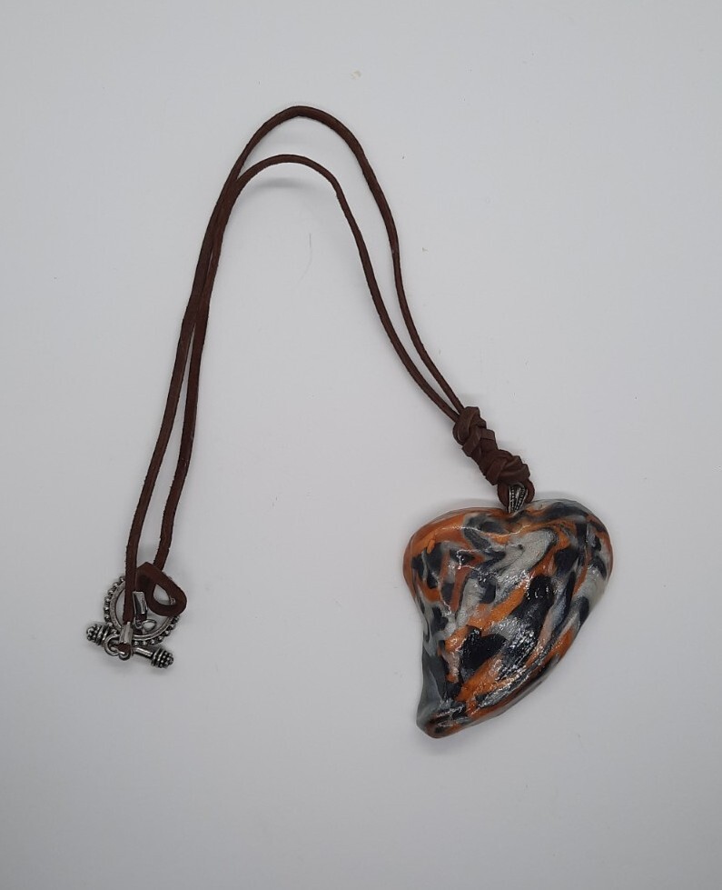 Handmade Heart Pendant Necklace