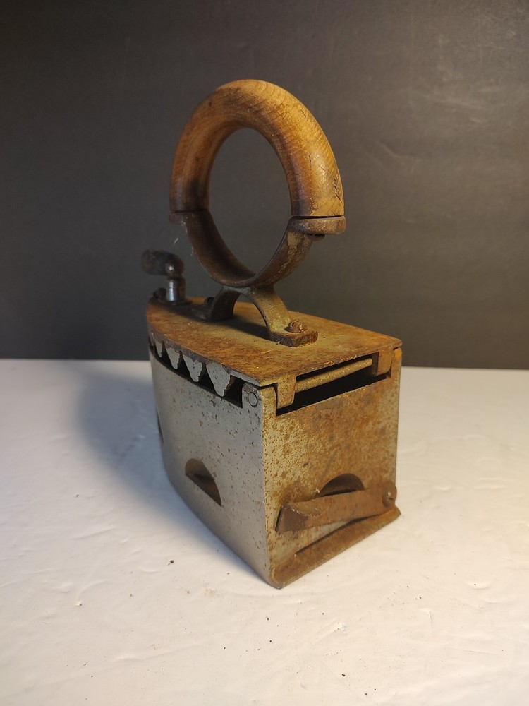 Antique Victorian Coal Clothes Iron