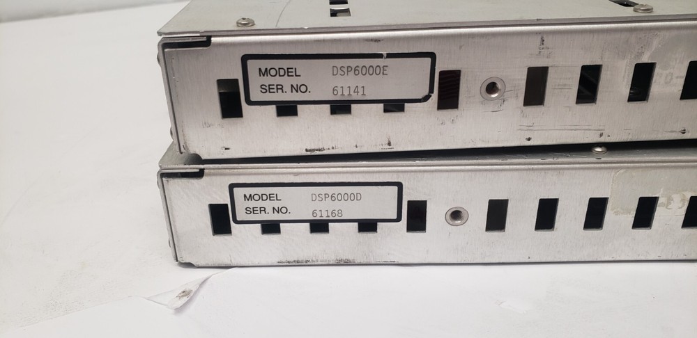 LOT OF 2 Moseley DSP-6000E Digital Encoder and DSP-6000D Digital Decoder SET