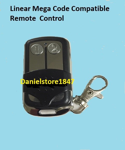 Linear Mega Code MCT-3 Garage Door Remote Key Chain DNT00090