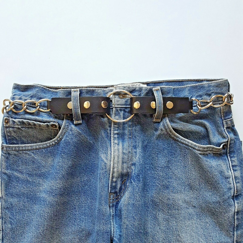 Silver Chain Belt also can be a wallet chain