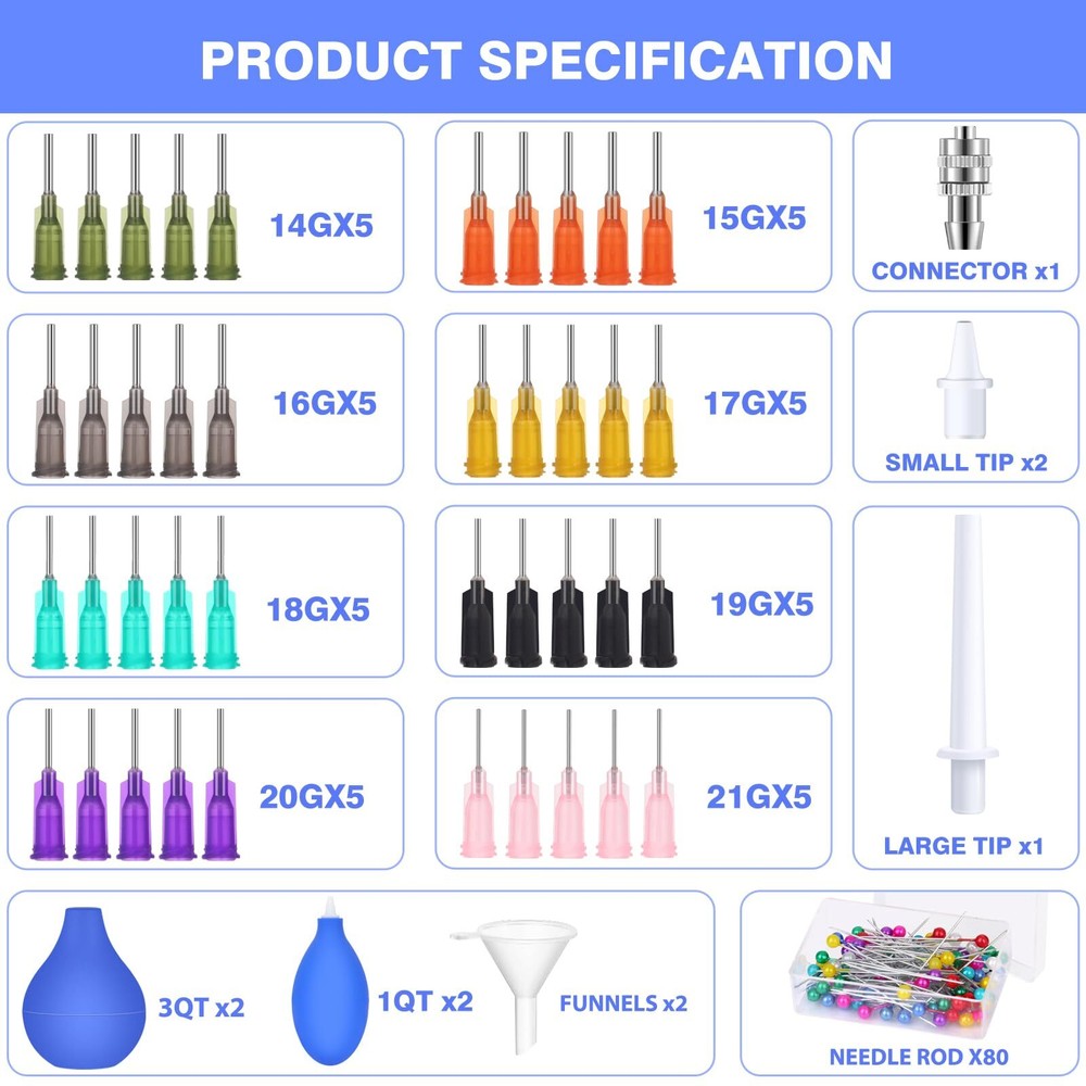 Pottery Clay Tools Supplies, Ceramic Precision Applicator,Tip for Pottery Clay..